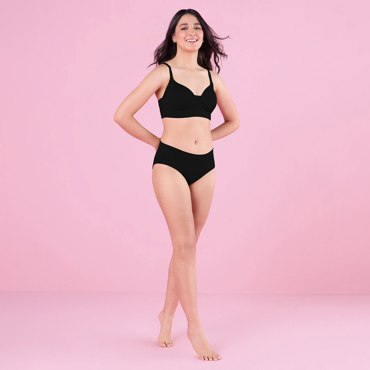 Nykd by Nykaa Barely There Bra-NYB362-Black