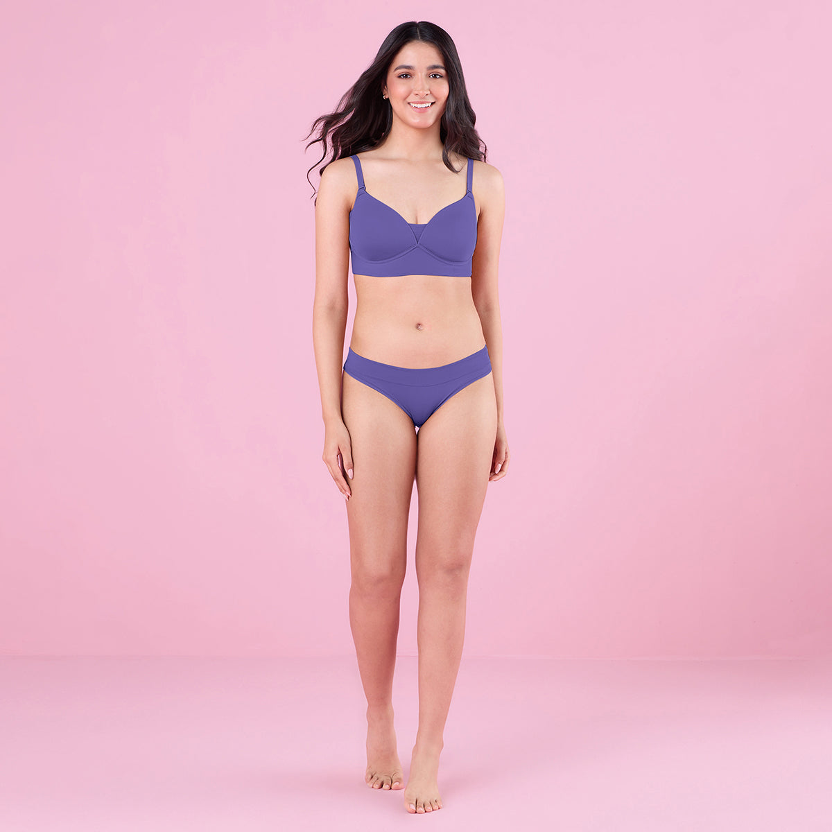 Nykd by Nykaa Barely There Bra-NYB362-D Purple