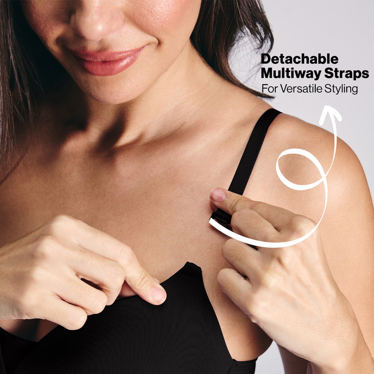 Nykd by Nykaa Adapt360° Lift & Support Padded Non Wired Barely There T-Shirt Bra NYB362 Black