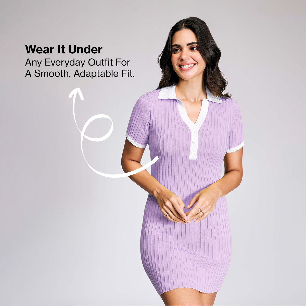 Nykd By Nykaa Adapt360° Lift & Support Padded Non Wired Barely There T-Shirt Bra NYB362 D Rose