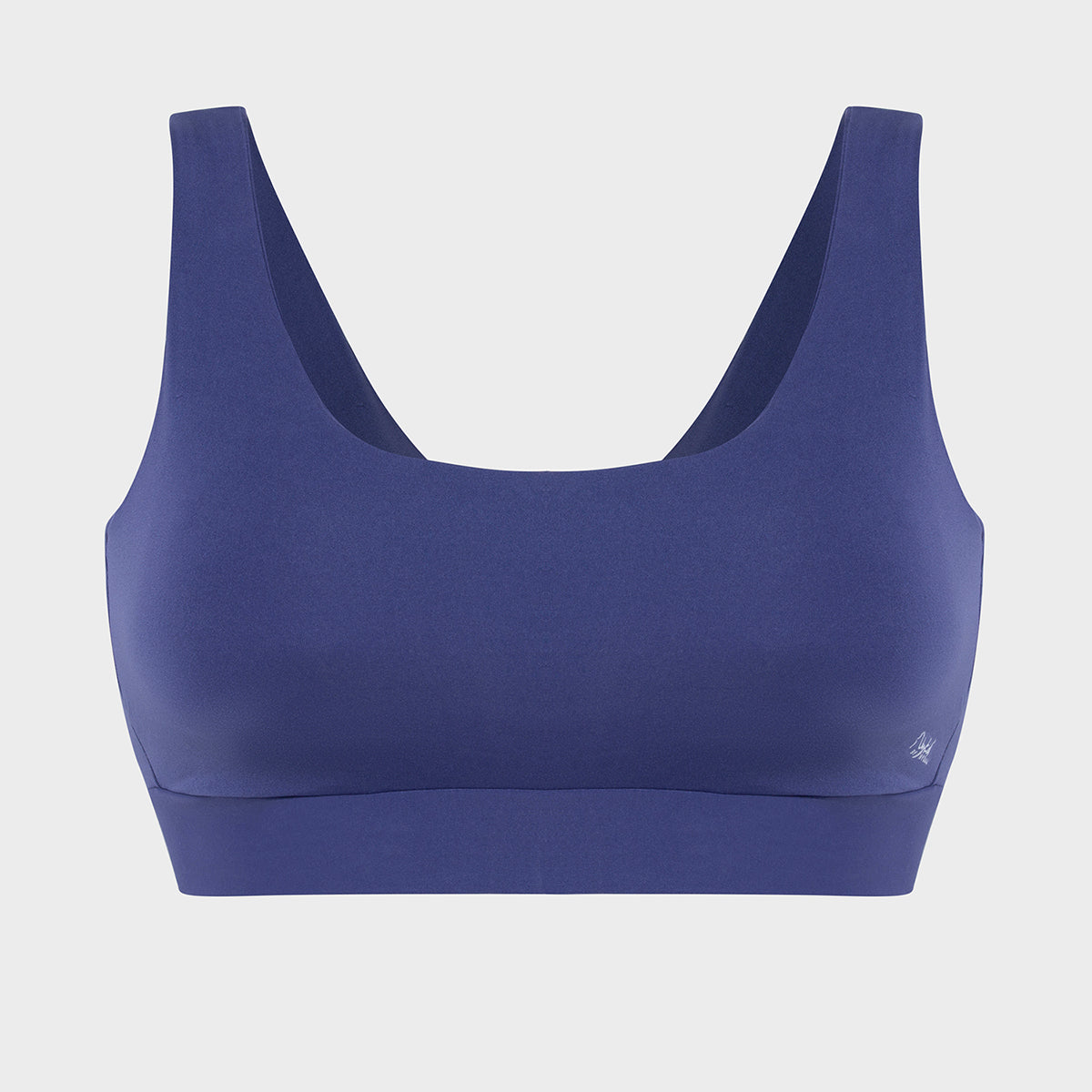 Barely There Slip-On Lounge Bra with Removable Cookies for Nipple Concealment-NYB378-D.Purple