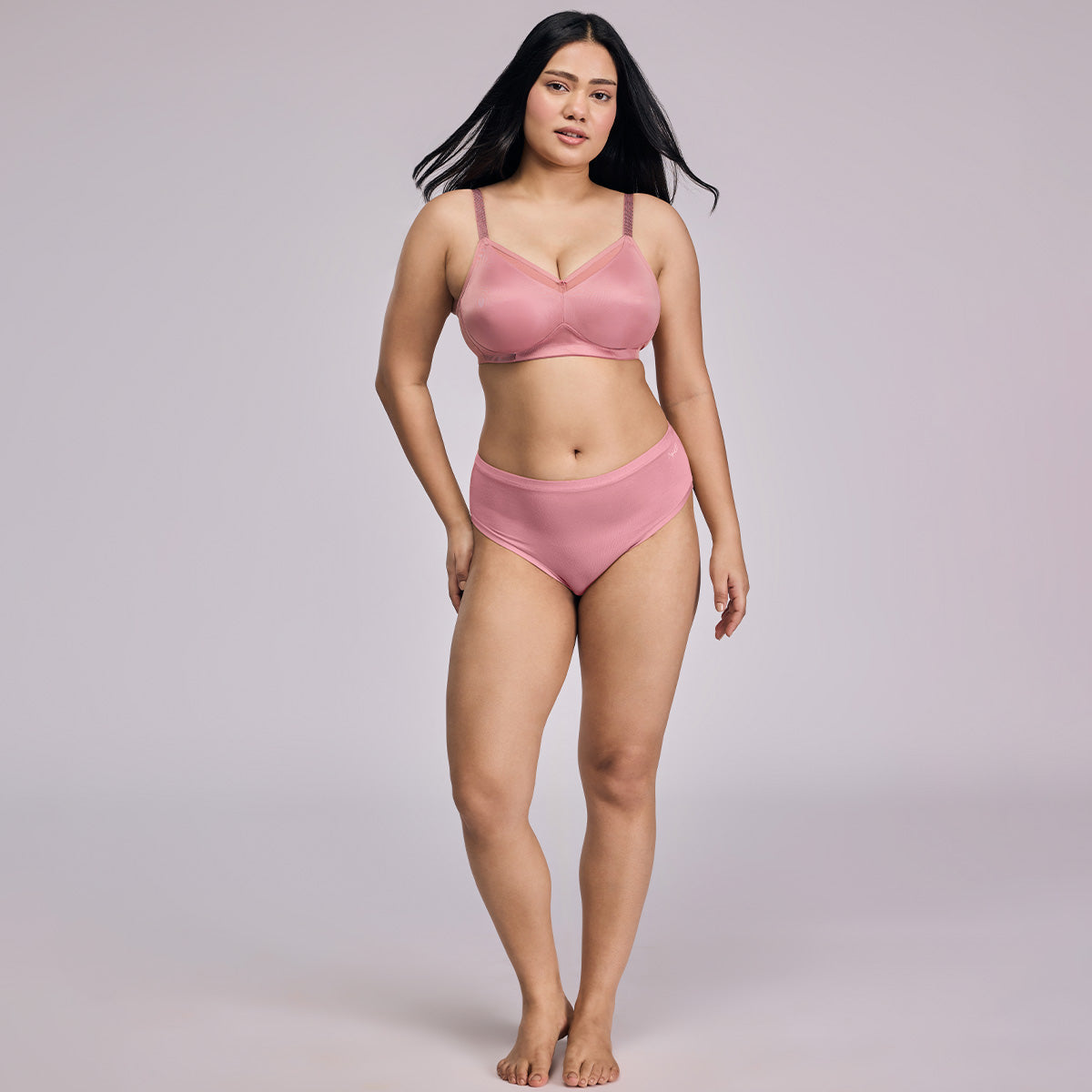 Nykd by Nykaa Magic Minimiser Non Padded Non Wired BRA-NYB380-Blush