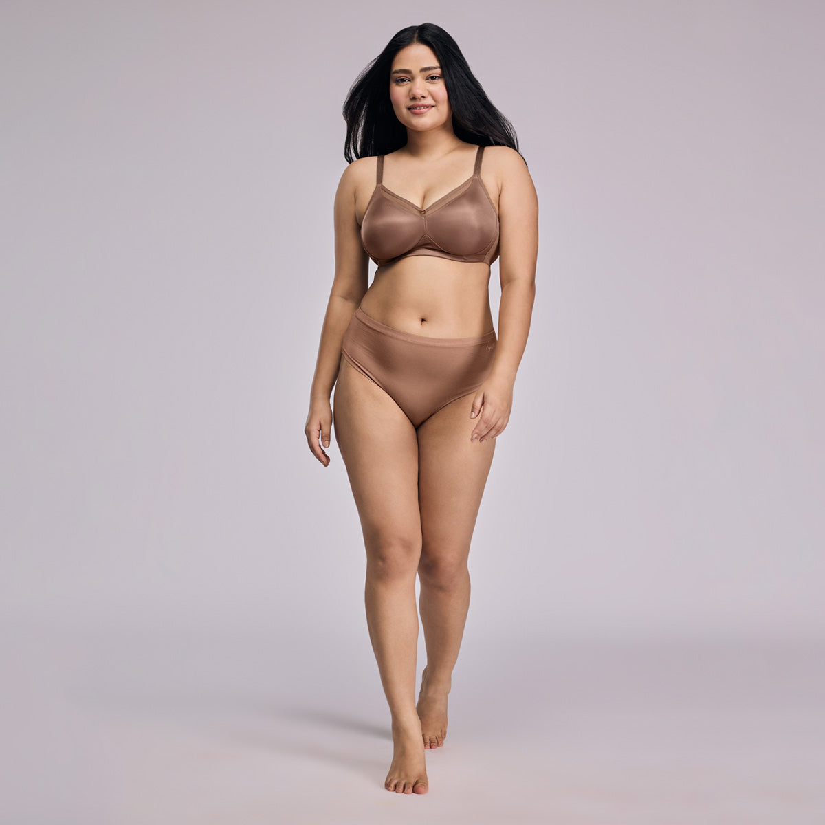 Nykd by Nykaa Magic Minimiser Non Padded Non Wired BRA-NYB380-L.Brown