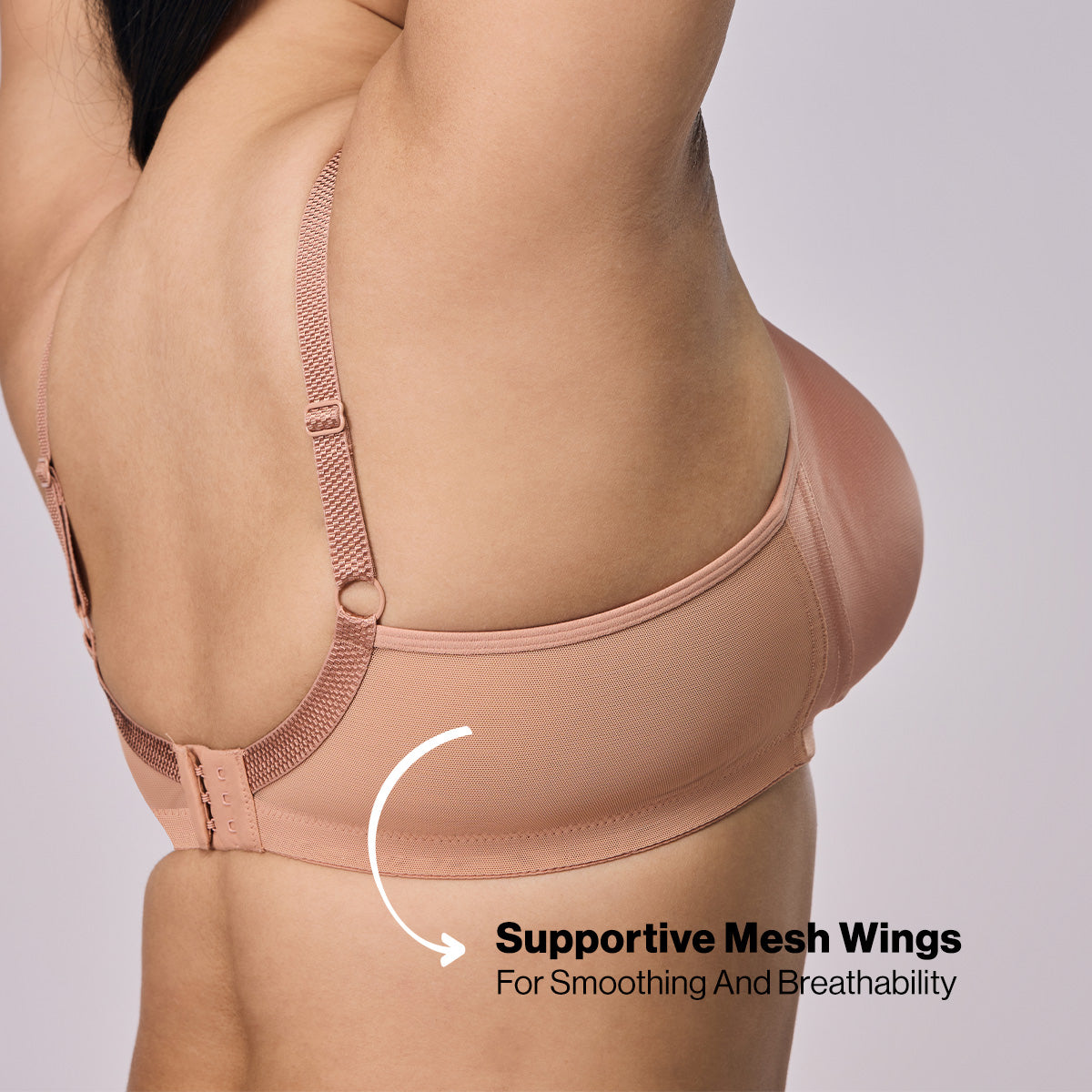 Nykd by Nykaa Magic Minimiser Non Padded Non Wired BRA-NYB380-Nude
