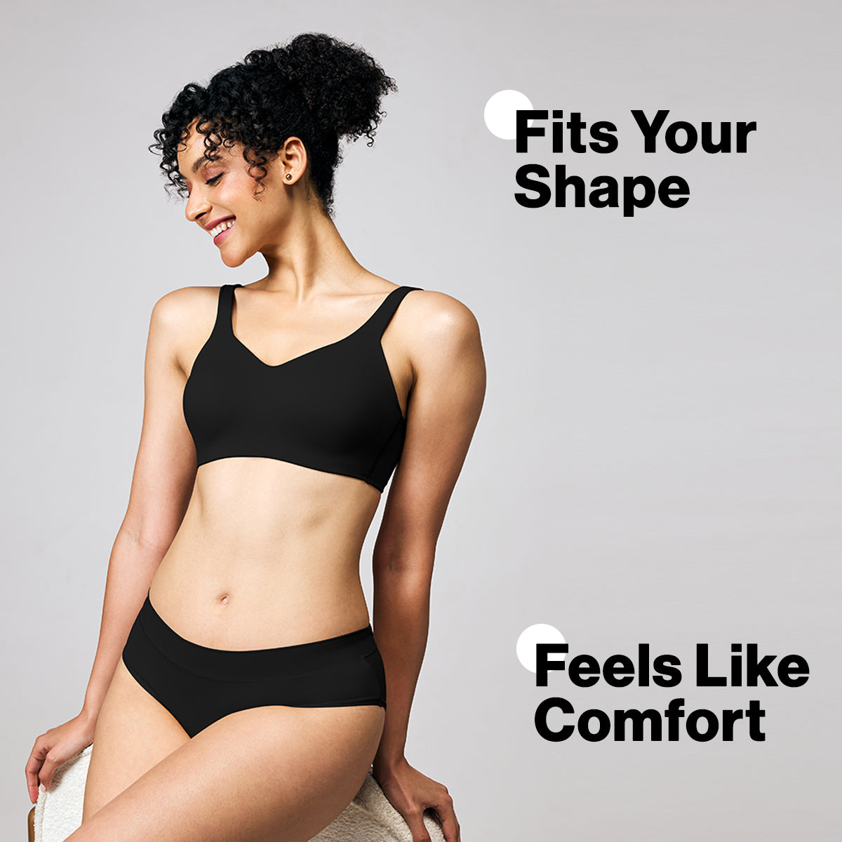 Nykd by Nykaa Body Adapt All Day Comfort Padded Non Wired NBL T-Shirt Bra NYB403 Black