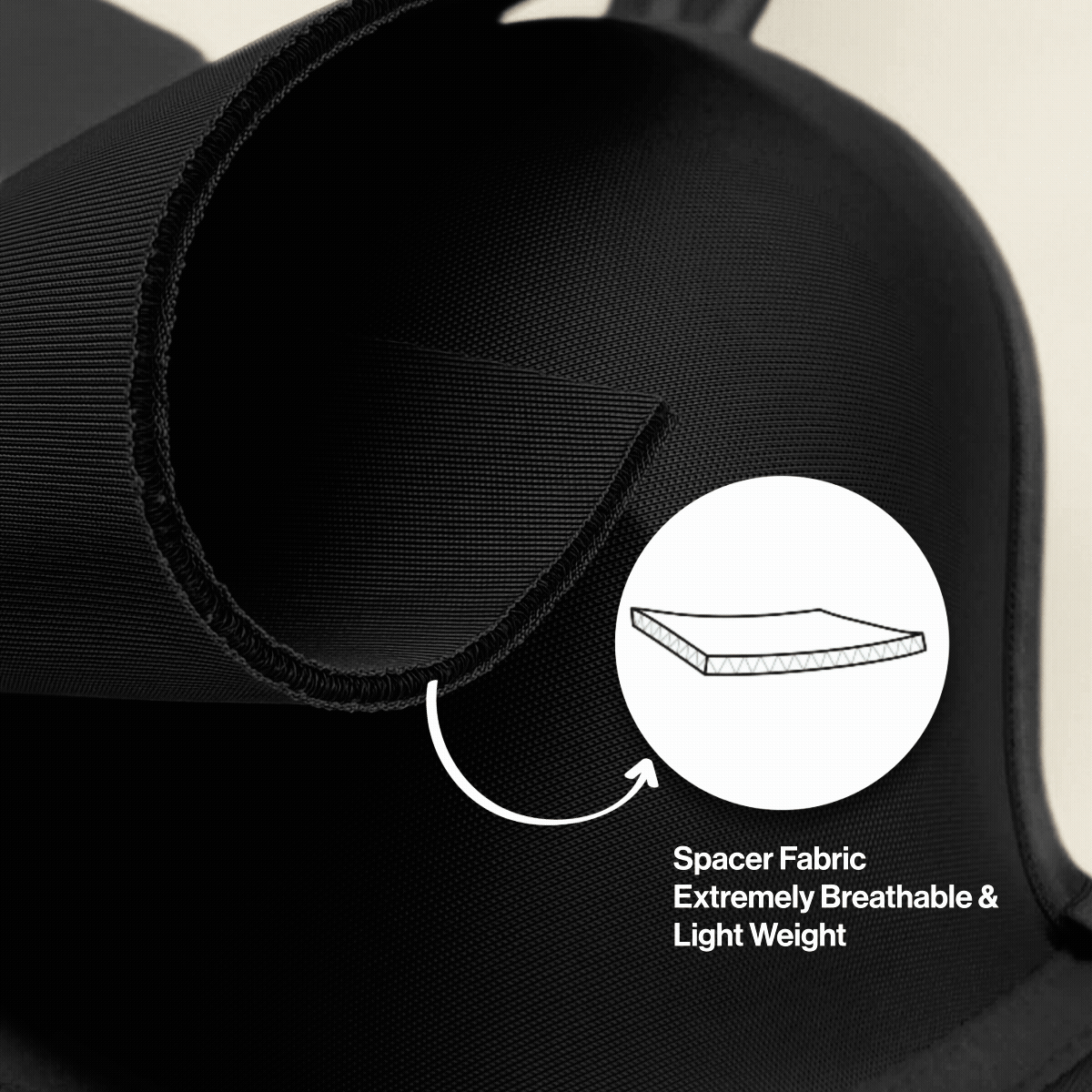 Nykd by Nykaa AirFlex Spacer Lightly Padded Non Wired Breathable Bra-Black NYB423