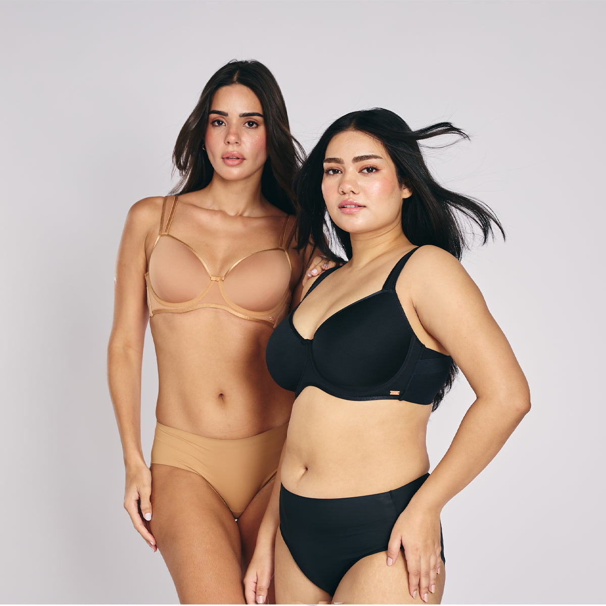 Nykd by Nykaa AirFlex Spacer Lightly Padded Non Wired Breathable Bra-Black NYB423