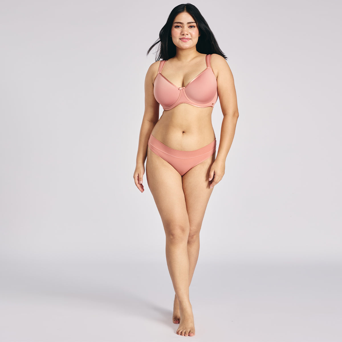 Nykd by Nykaa AirFlex Spacer Lightly Padded Non Wired Breathable Bra-Nude NYB423