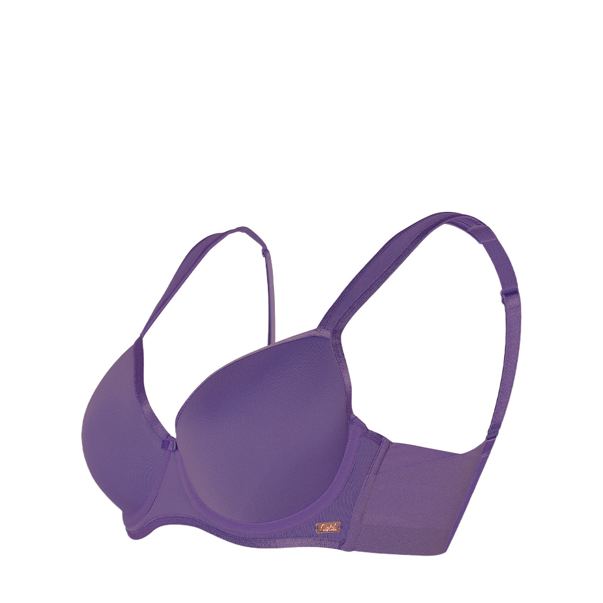 Nykd by Nykaa AirFlex Spacer Lightly Padded Non Wired Breathable Bra-Grape NYB423