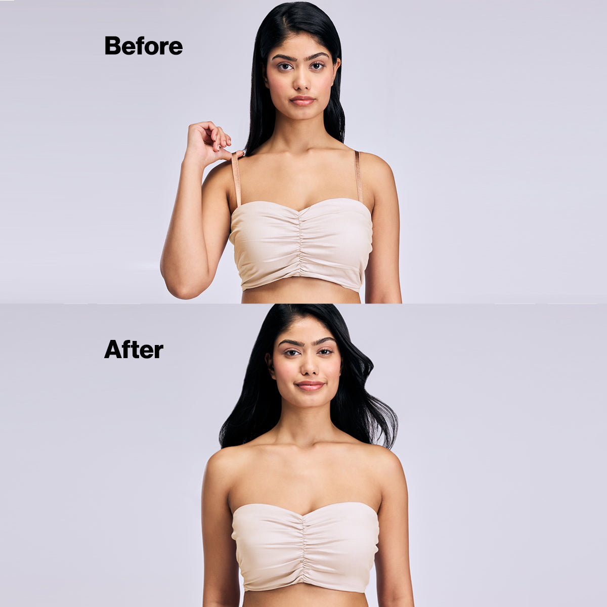 Nykd By Nykaa Ultimate 24/7 Breathe Cotton Multiway Padded Wired Strapless Bra NYB456 P NUDE