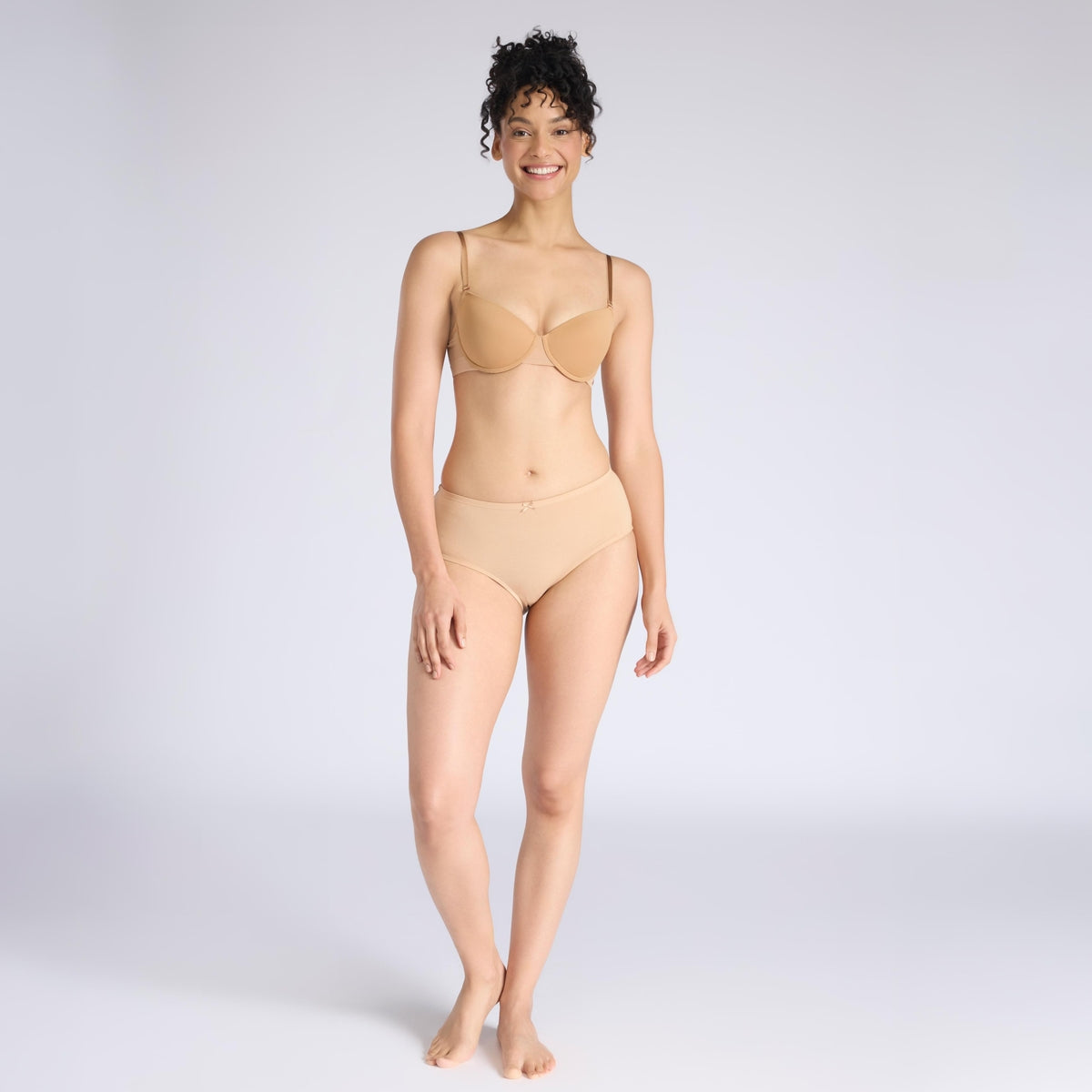 Nykd By Nykaa Multiway Balconette Body Adaptive MagicFlex™ Wire Padded NBL T-Shirt Bra NYB460 Tan
