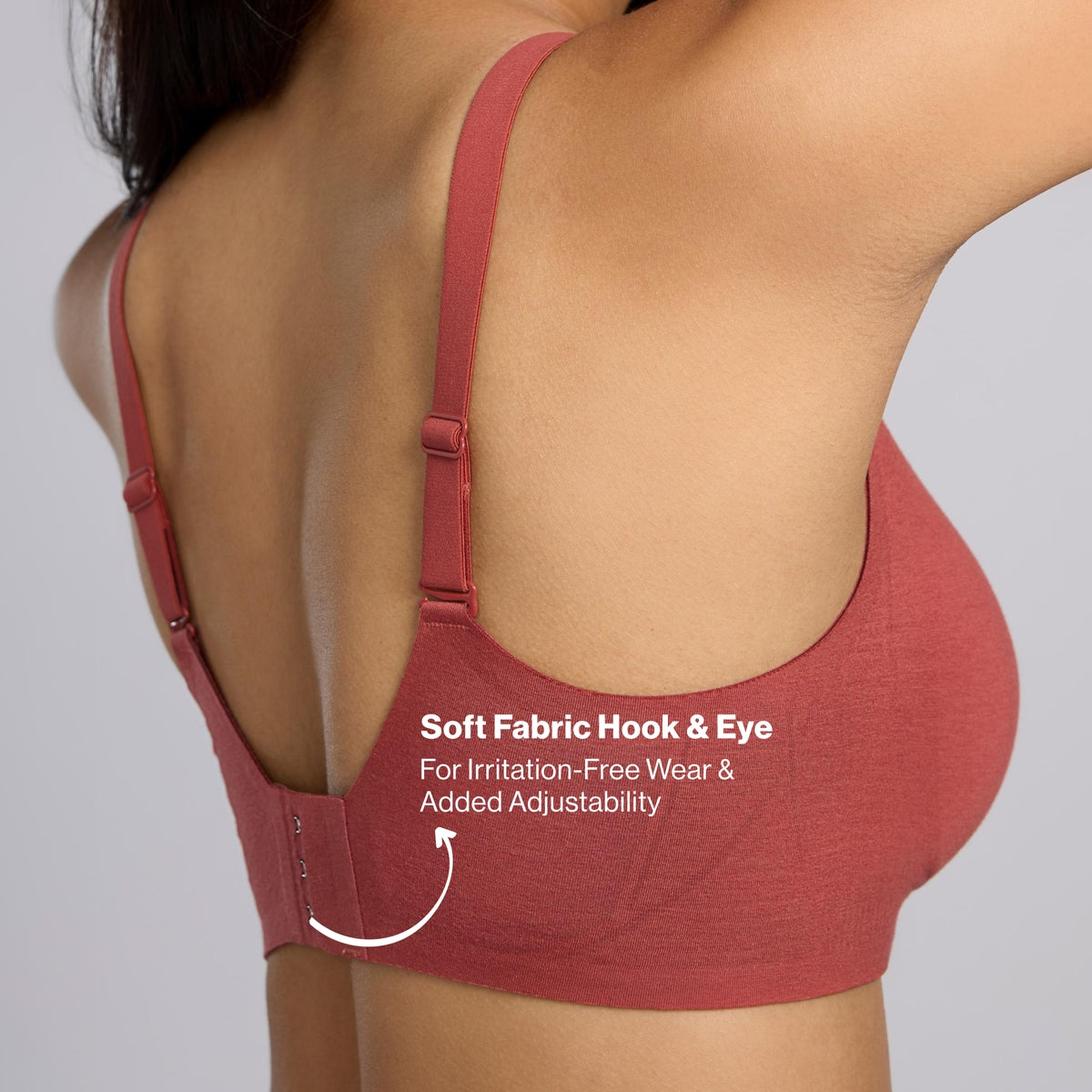 Nykd By Nykaa Invisiblend™ Cotton Modal Seamless Bonded Padded Non Wired NBL T-Shirt Bra NYB487 M Maroon