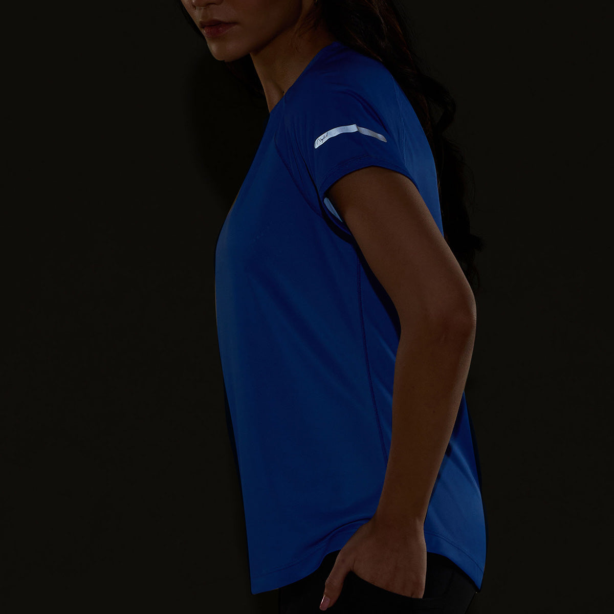 Nykd By Nykaa Half Sleeves Regular Fit Quick Dry Running Fitness Sports Tee-NYK033-Bright Blue