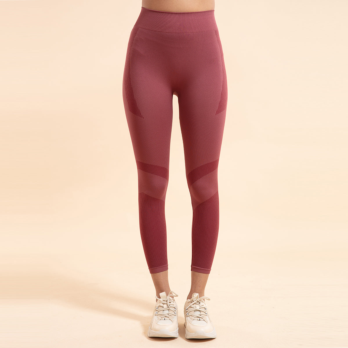 Nykd All Day Seamless Leggings- NYK097 Roan Rogue