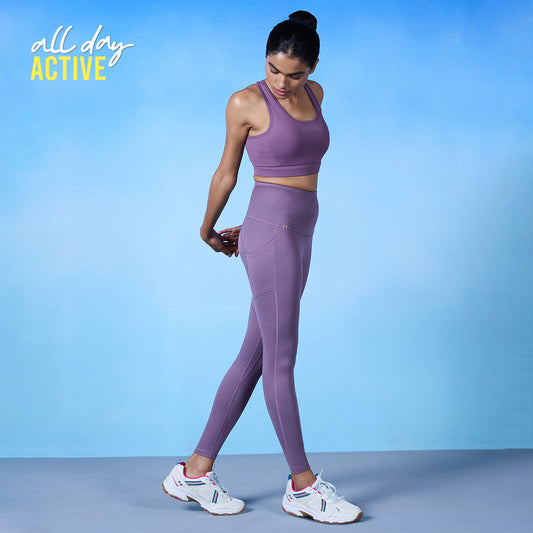 Nykd All Day High rise Trendsetter Printed Legging- NYK121-Scatter Taw –  Nykd by Nykaa