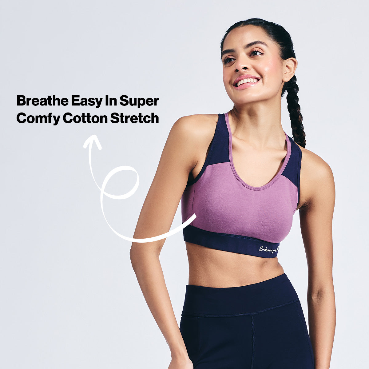 Nykd By Nykaa Women Sports Bra-NYK904-D Mauve