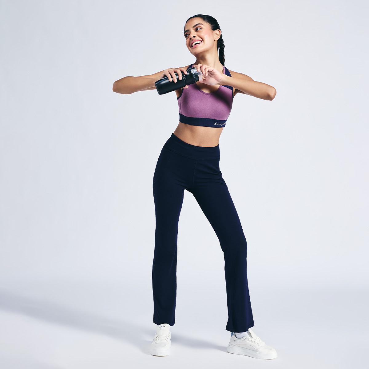 Nykd By Nykaa Women Sports Bra-NYK904-D Mauve