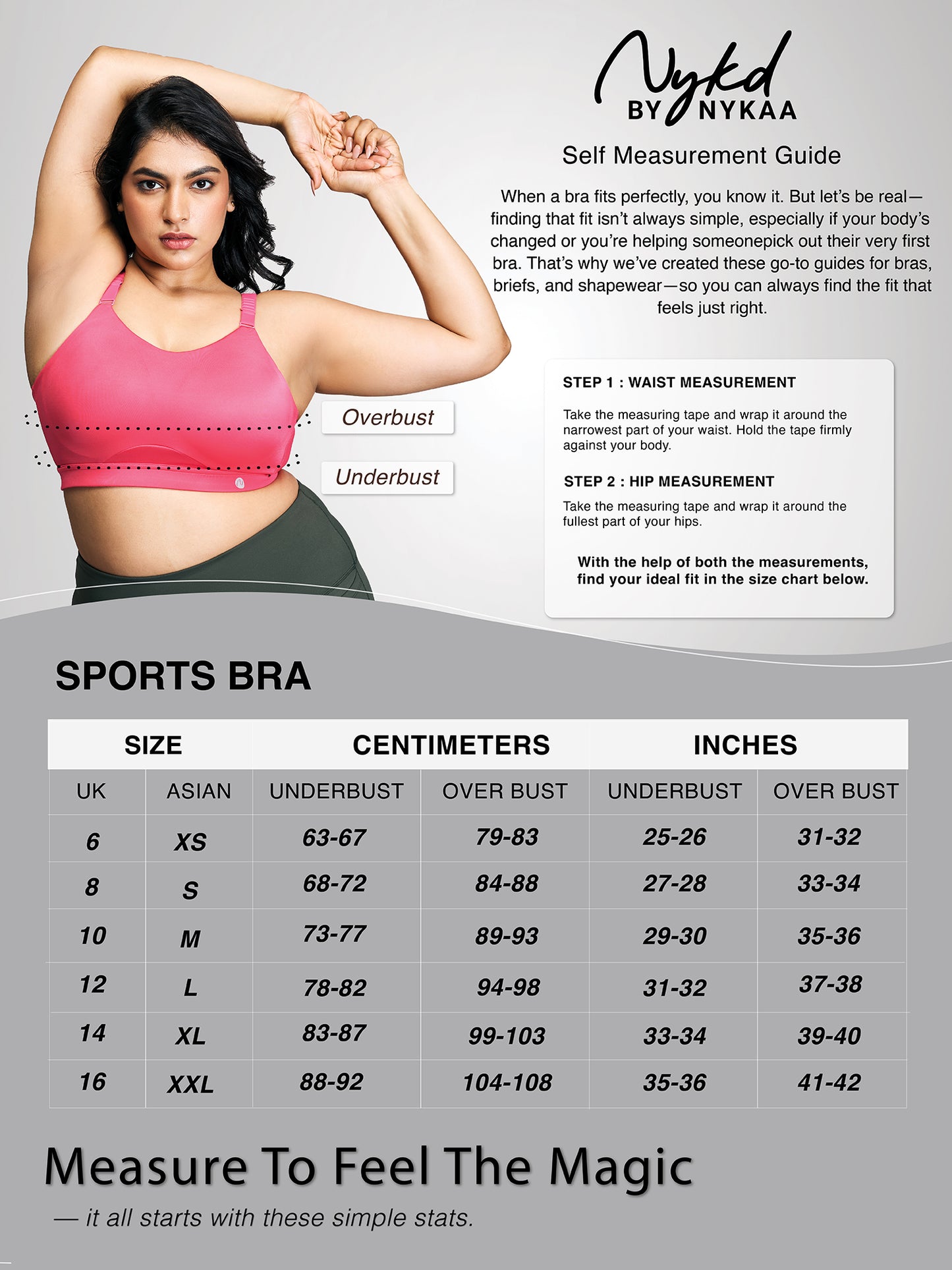 Full Coverage Front Open High Impact Posture Correcting Sports Bra NYK907 Fawn