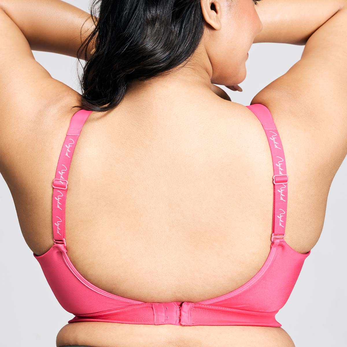 Nykd By Nykaa Multiway Adjustable High Impact Bounce Control Padded Sports Bra NYK908 Pink