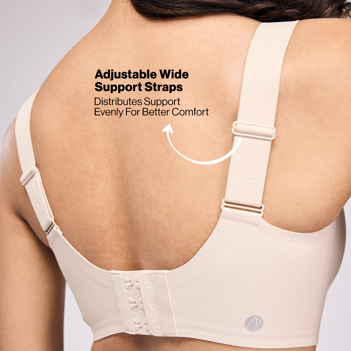 High-Impact Bonded  Bounce Control Sports Bra- InvisiBlend™ Collection NYK911 Nude