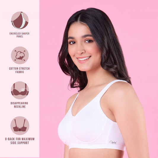 Buy Nykd by Nykaa Shape up encircled bra with Full coverage - Clay NYB169  online