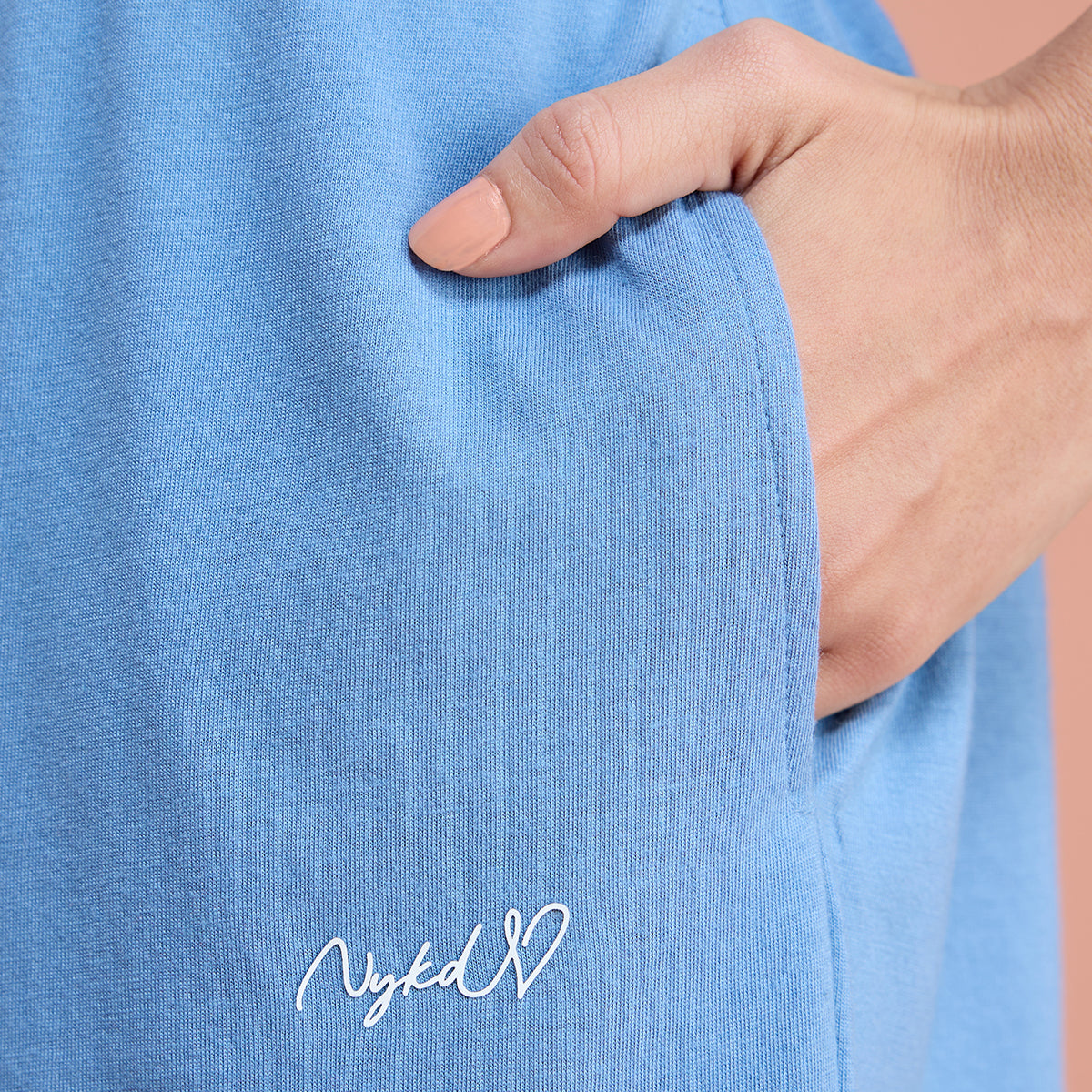 Cotton Modal Shorts - NYS125 - Coronet Blue