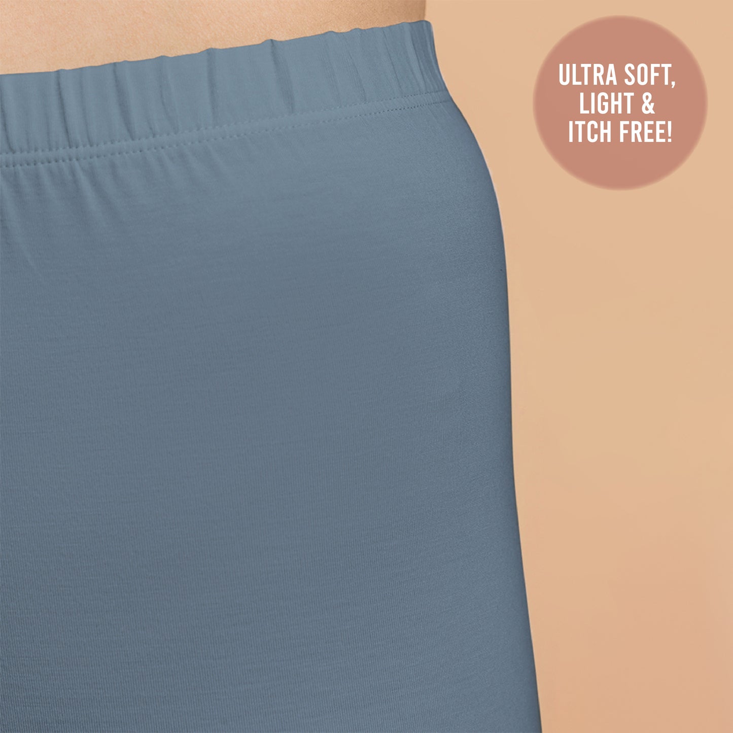 Ultra Light and Soft Thermal Leggings that stay hidden under clothes-NYOE06 Grey