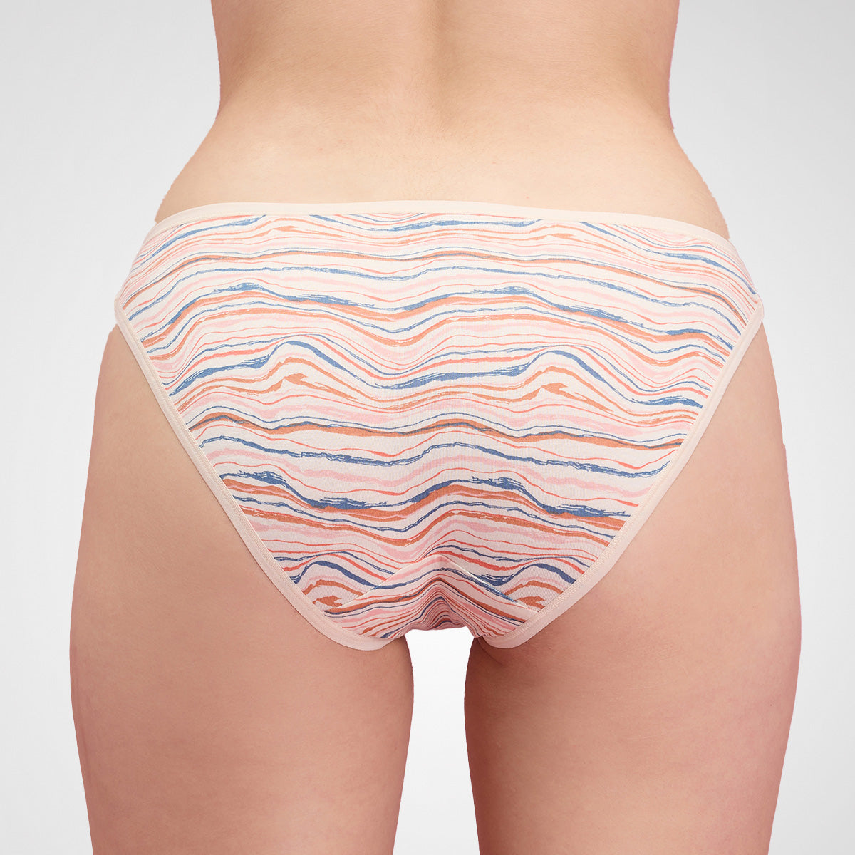 Nykd by Nykaa Low Rise Cotton Bikini Panty with Outer Elastic-NYP030-PO5