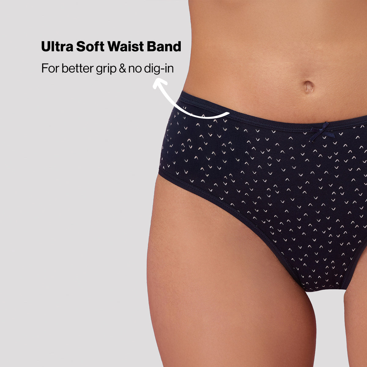 Pack of 5 Cotton Hipster with Anti odor-NYP033P05-Multi-Color