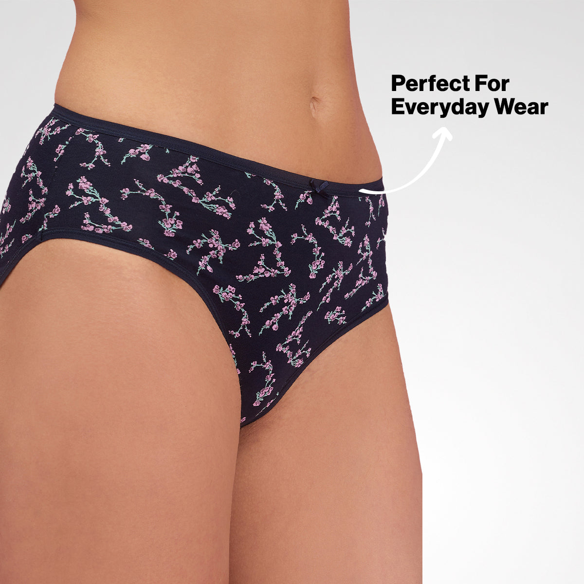 Pack of 5 Cotton Hipster with Anti odor-NYP033P05-Multi-Color