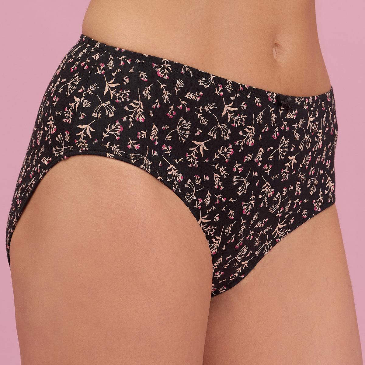 Nykd By Nykaa Mid Rise Hipster Panty with covered Elastic-NYP100-Assortment 15
