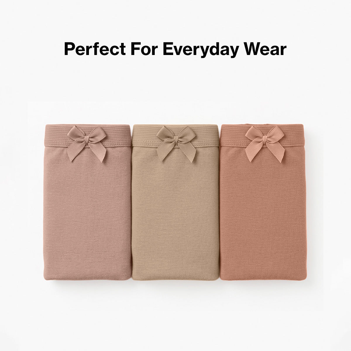 Nykd by Nykaa PO3 High Rise Cotton Full Brief Panty with Inner Elastic-P.Nude,Sand,Clay NYP104