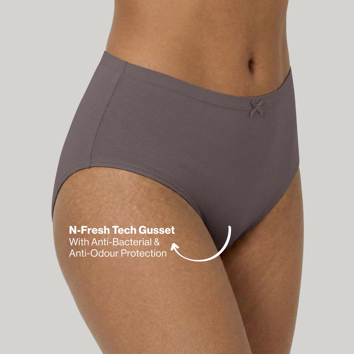 PO3 Mid Rise Cotton Hipster Panty with Inner Elastic- NYP104 B Maroon,T Plum,Jet Black