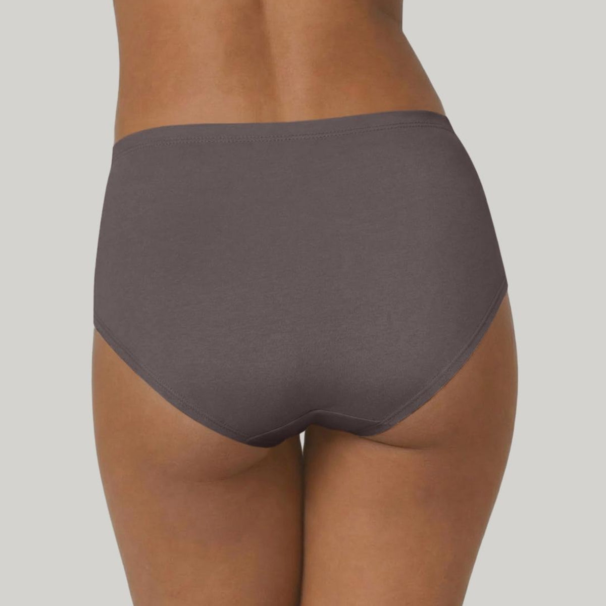 PO3 Mid Rise Cotton Hipster Panty with Inner Elastic- NYP104 B Maroon,T Plum,Jet Black