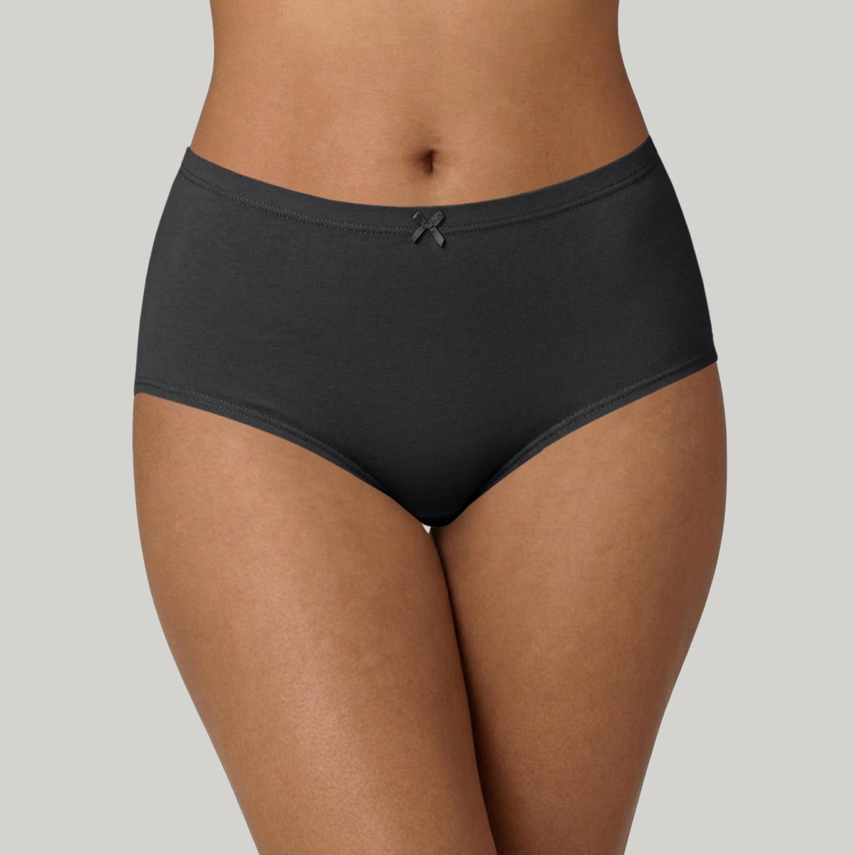 PO3 Mid Rise Cotton Hipster Panty with Inner Elastic- NYP104 B Maroon,T Plum,Jet Black