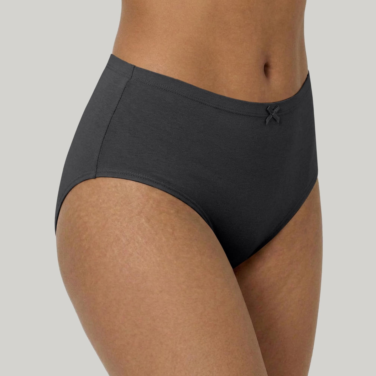 PO3 Mid Rise Cotton Hipster Panty with Inner Elastic- NYP104 B Maroon,T Plum,Jet Black