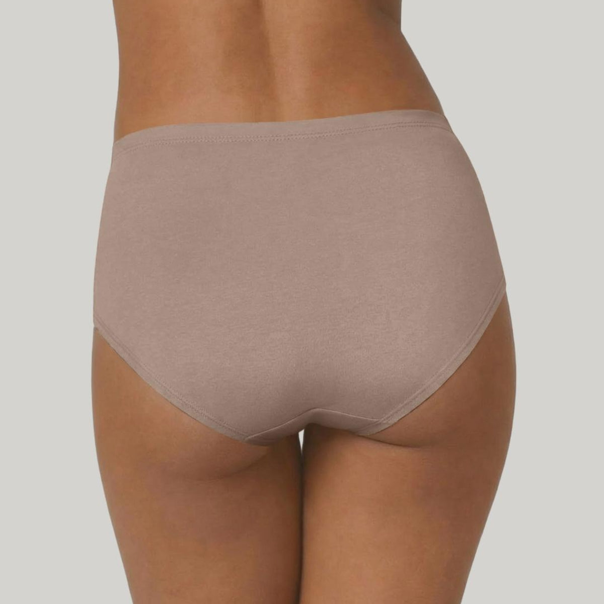 PO3 Mid Rise Cotton Hipster Panty with Inner Elastic- NYP104 M Wine,Blush,Dark Skin