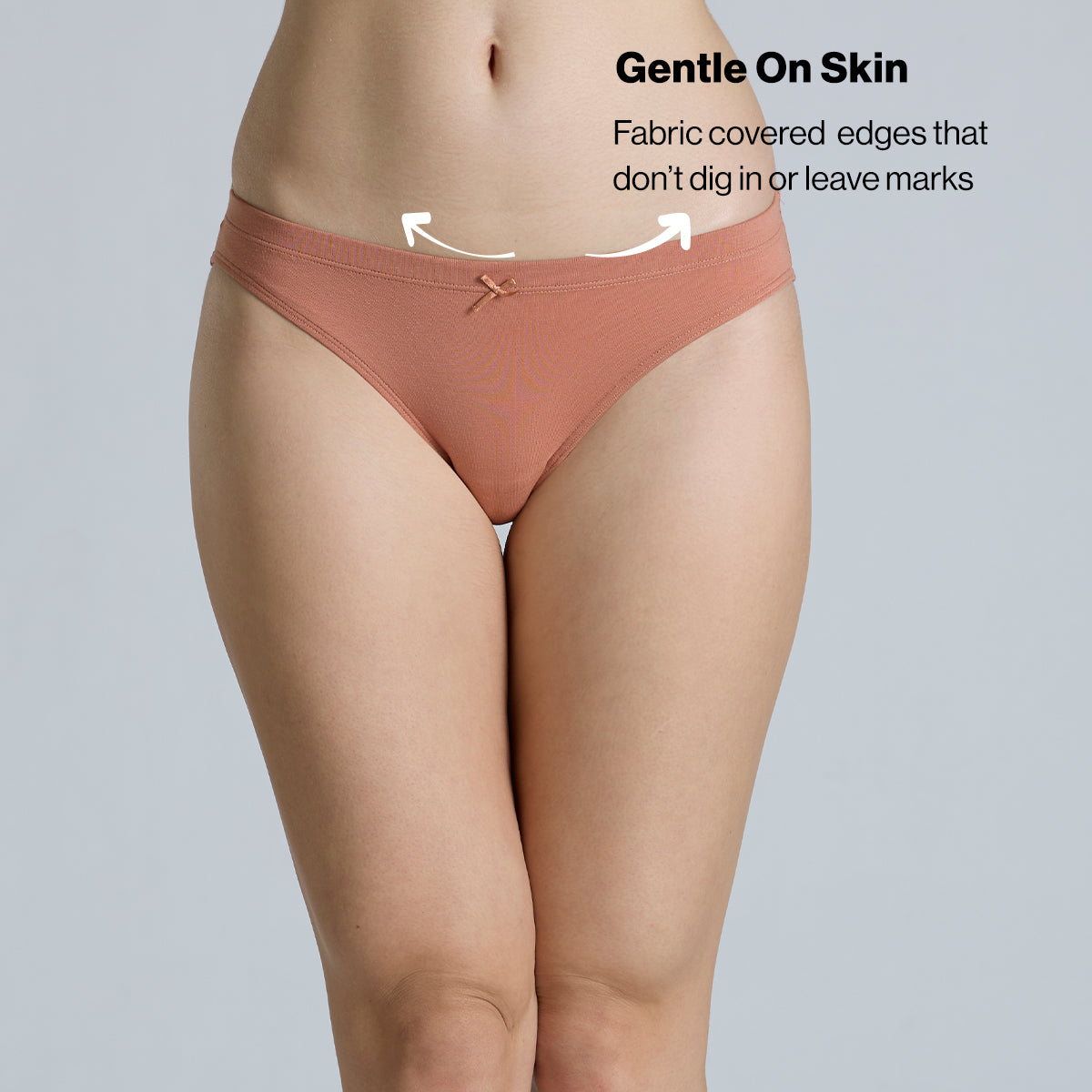 Nykd by Nykaa Low Rise Cotton Bikini Panty with Inner Elastic-NYP112-Assortment 16-P03