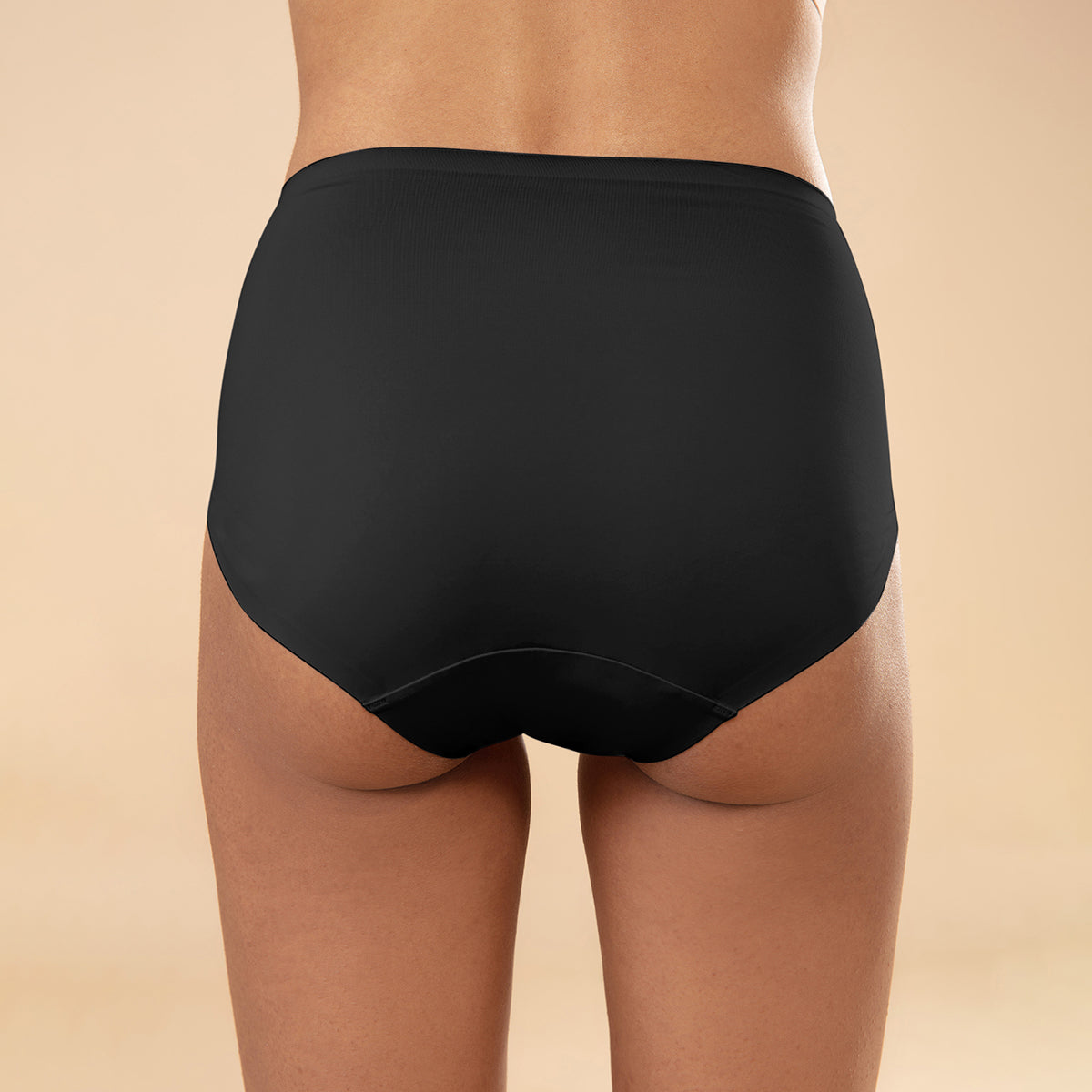 Nykd by Nykaa No Visible Panty Line Bonded Full Brief Pack of 2 NYP210 Black & Mauve