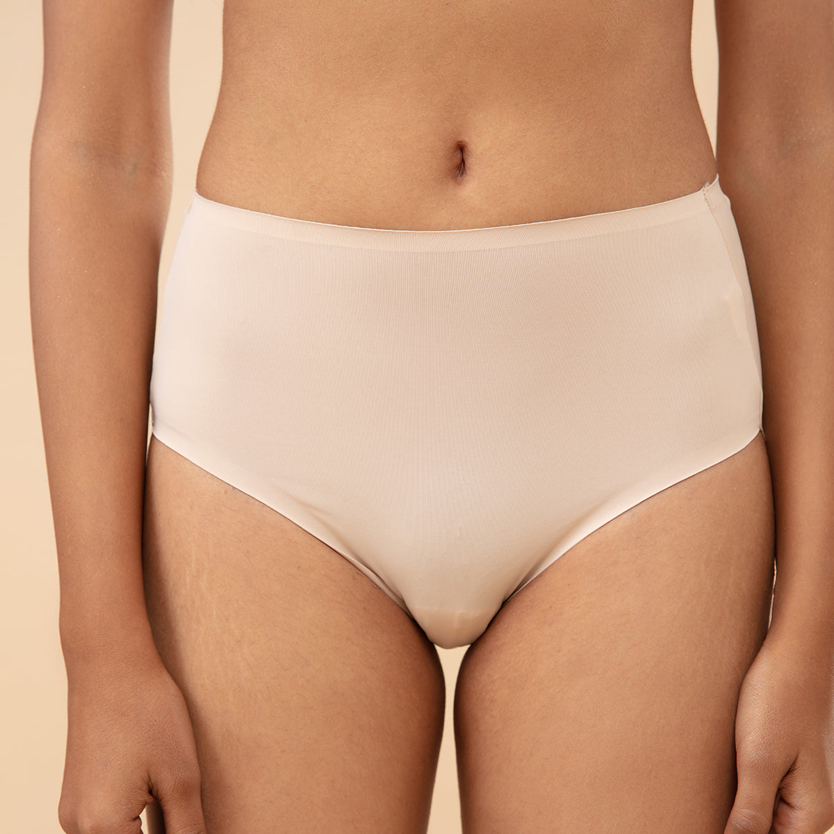 Nykd by Nykaa Bonded No VPL Full Brief Pack of 2-NYP210-Black & Nude