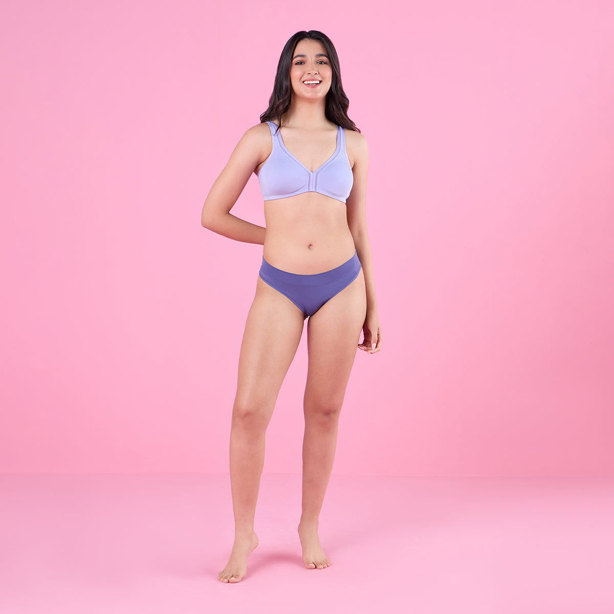 Nykd by Nykaa 4 Way Stretch Bikini Panty-Nyp341-D Purple