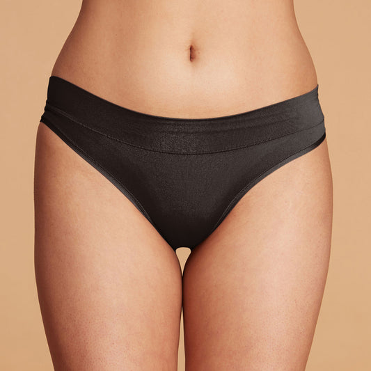 Nykd by Nykaa 4 Way Stretch Bikini Panty Pack of 2 NYP341 Black & Skin