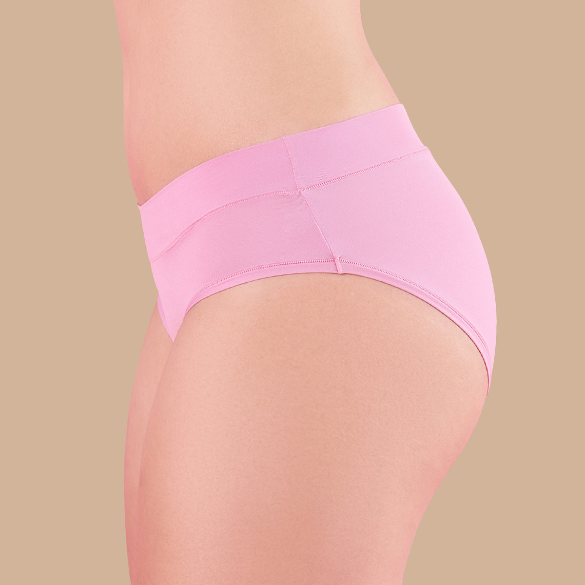 Super 4 Way Stretch Hipster Panty-NYP342-D Pink