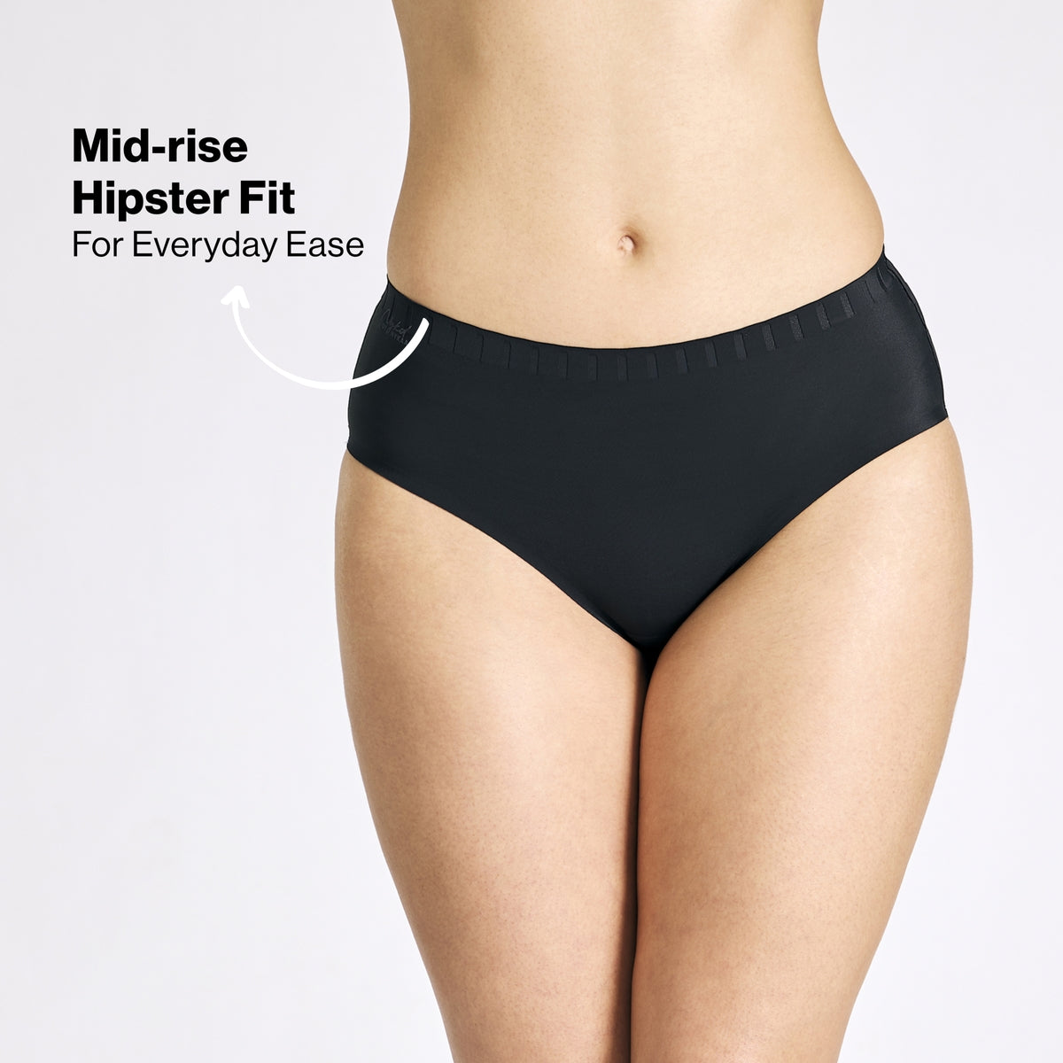 Nykd by Nykaa InvisiBlend™ Slip Proof No VPL Hipster-Black NYP356