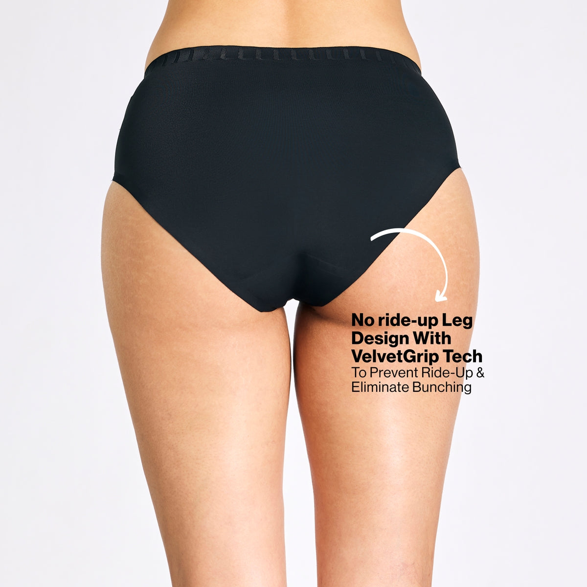 Nykd by Nykaa InvisiBlend™ Slip Proof No VPL Hipster-Black NYP356