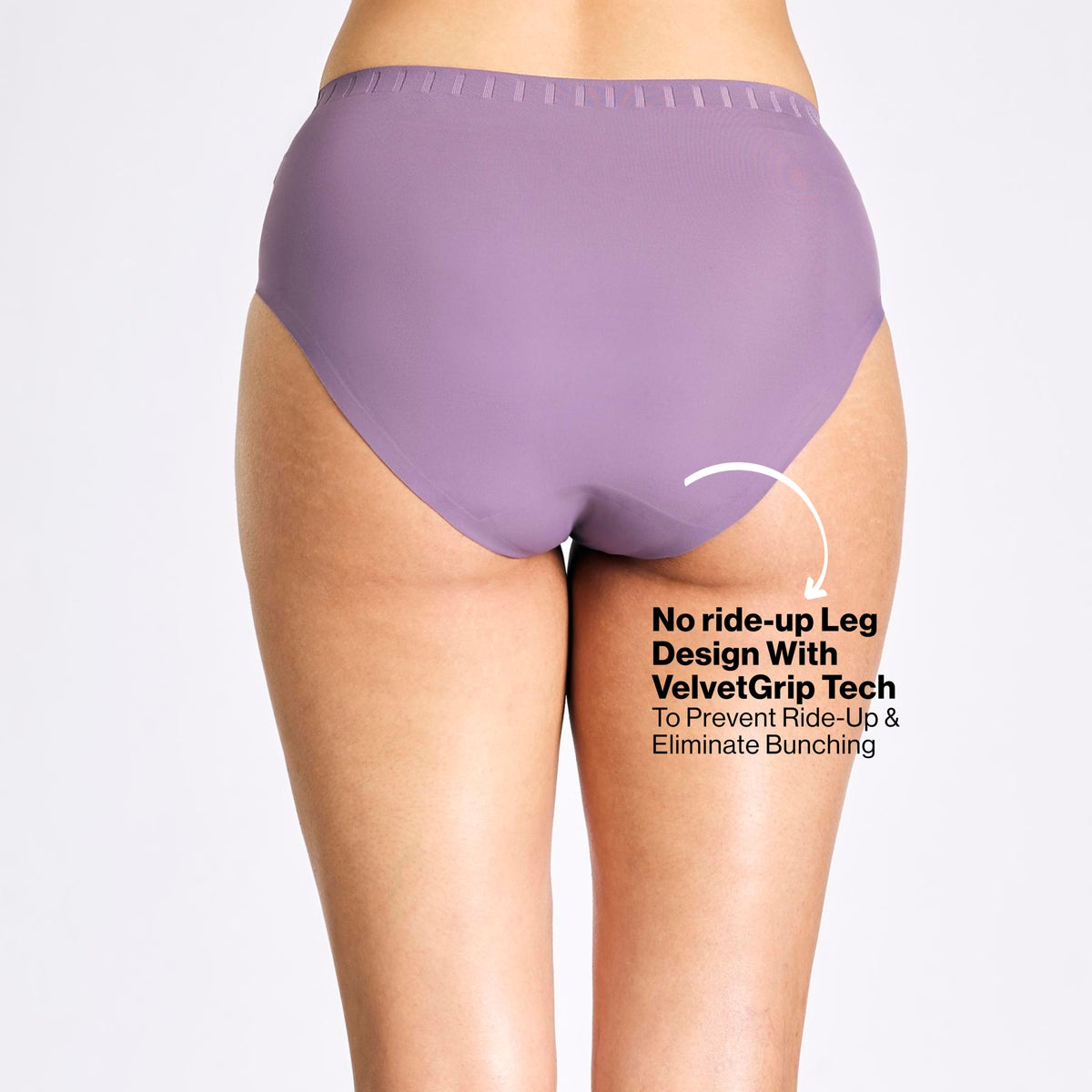 Nykd by Nykaa InvisiBlend™ Slip Proof No VPL Hipster-Purple NYP356