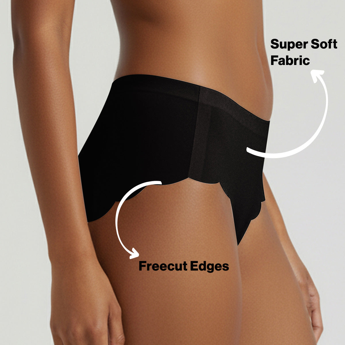 Nykd by Nykaa No VPL Travel Hipster Lipstick Panty NYP367 Black