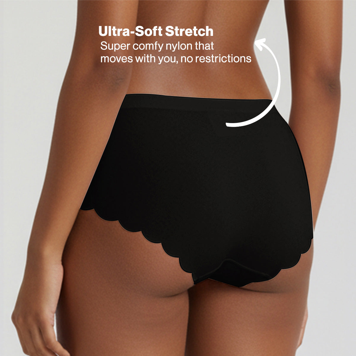 Nykd by Nykaa No VPL Travel Hipster Lipstick Panty NYP367 Black