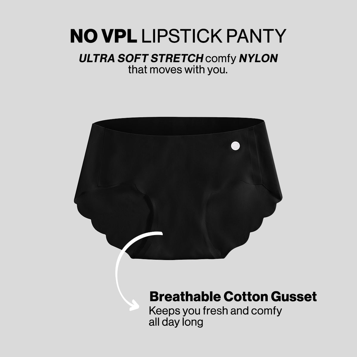 Nykd by Nykaa No VPL Travel Hipster Lipstick Panty NYP367 Black