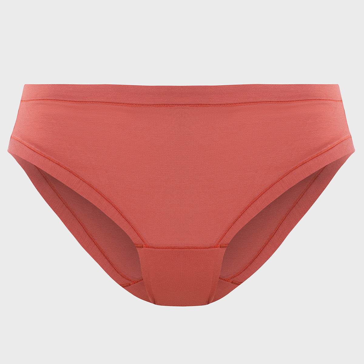 Modal Akin To Skin Super Soft Bikini Panty-NYP382-PO2-Carrot & Eggplant